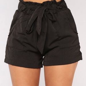 Tie waist shorts!!